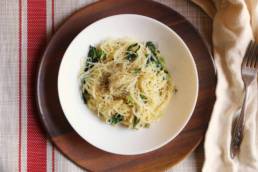 cacio e pepe pasta ayurvedic vegan gluten free